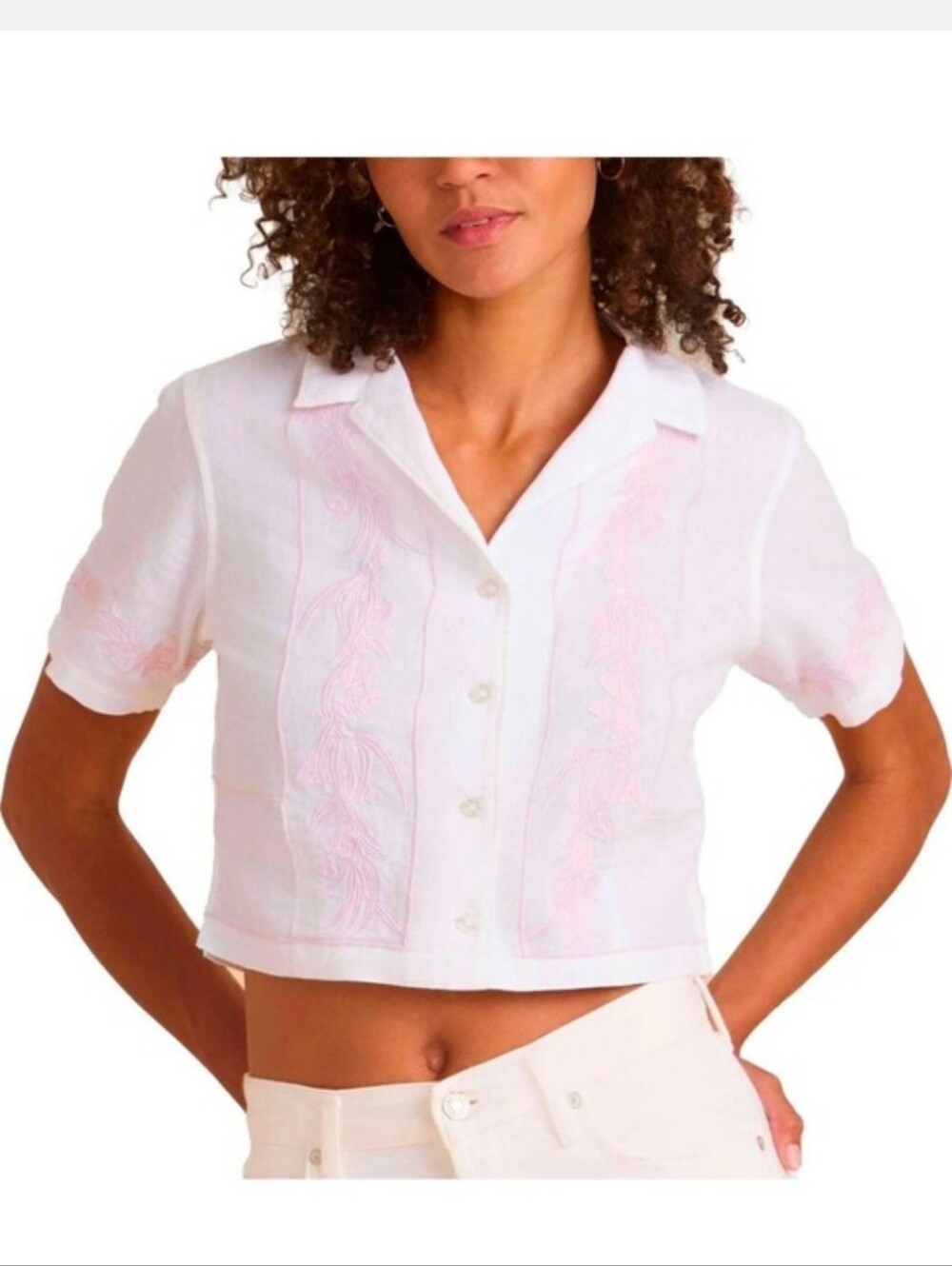 Roark Camp Short Sleeve Button Up Shirt DUSTY ORCHID NWT S